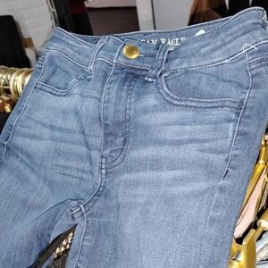 American Eagle Outfitters Women's Blue Jeans